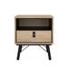 Carson Carrington Ry Nightstand with 1 Drawer and Open Shelf