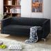 Mid-Century Modern Sofa Couch, Loveseat Velvet Sofa, Upholstered Couches with Metal Legsfor Living Room, Bedroom