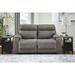 Signature Design by Ashley Starbot Fossil 2-Piece Power Reclining Loveseat - 74"W x 42"D x 42"H