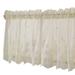 Sheer Valance Curtain Long Living Room Curtains Valances Bedroom Window Light Filtering Voile Sheer Panels Rod Pocket Window Treatments 1 Piece Beige137*61cm