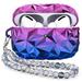 V-MORO Compatible with Airpods Pro 2 Case Cover Fancy Laser Hard PC Protective Case for AirPod Pro 2nd Generation Colorful Diamond Shape Cute Fashion Case[3 in 1] with Lanyard and Beaded Key