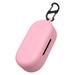 Naomo Silicone Case for TOZO T12 Soft and Flexible Scratch/Shock Resistant Silicone Cover for TOZO T12 Headphones (Pink)