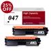 047 Black 2-Pack Toner Cartridge Replacement for Canon CRG047 ImageCLASS MF113W LBP113W MF110/LBP110 Series Printers ( up to 2 000 pages )