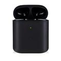 Wireless Charging Case Replacement Compatible with AirPods 1 2 Charger Case with Pairing Sync Button Black