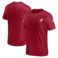 Men's Nike Cardinal Arizona Cardinals Sideline Coach Performance T-Shirt