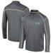 Men's Colosseum Black Colorado State Rams Cameron Quarter-Zip Windshirt