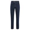 Stoffhose BRÜHL "Milano II", Herren, Gr. 26, Untersetzte Größen, blau, 78% Baumwolle, 21% Polyester, 1% Elasthan, unifarben, casual, lang, Hosen, in Stretch-Denim