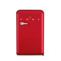 Commercial Cool Retro 4.4 cu. ft. Freestanding Mini Fridge, Glass in Red | 35.2 H x 21.5 W x 23 D in | Wayfair CCRR4ALR