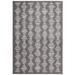 White 103 x 79 x 0.5 in Indoor Area Rug - Union Rustic Kambel Abstract Machine Woven Polypropylene Area Rug in Dark Gray/Ivory Polypropylene | Wayfair