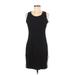 Bar III Casual Dress - Sheath: Black Solid Dresses - Women's Size Medium