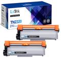 LxTek Purify TN2320 TN 2320 Toner Kompatibel für Toner Brother MFC L2700DW TN 2310 TN2310 für Brother MFC-L2700DN HL-L2340DW HL-L2300D DCP-L2520DW DCP-L2560DW MFC-L2720DW MFC-L2740DW (2 Schwarz)