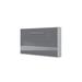 INVENTO Horizontal Wall Bed with LED and mattress 47.2" x 78.7"