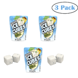 ICE BREAKERS ICE CUBES PiÃ±a Colada Sugar Free Gum 40 Piece (3 Pack) LIMITED TIME