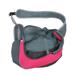 Pet Sling Lightweight Cat Sling Carrier Bag Single Shoulder For Outdoor For Cat Black Rose Red