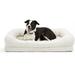 snooze fest orthopedic cuddler dog bed 40 l x 30 w