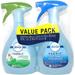 Febreze Fabric Refresher 2 Count Value Pack Pet Odor Eliminator and Extra Strength Fabric Deodorizer 27 oz. Each