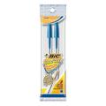 Bic Cristal Stick Ball Pens Medium Point Blue 2-Pack (Pack of 24)
