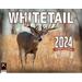 2024 Monster Whitetail Deer Wall Calendar 16-Month X-Large Size 14x22 Best Big Buck Rack Calendar by The KING Company-Monster Calendars