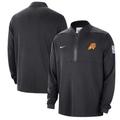 Men's Nike Black Phoenix Suns Authentic Performance Half-Zip Jacket