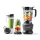 Nutribullet Hot and Cold Blender Combo Charcoal Grey - Includes Powerful 1200W Base, 3 Cups in Varying Sizes, 2 Flip Top Lids for On The Go & 1.8L Blender Pitcher - Jug Blender for Smoothies & Juices