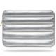 Vandel Puffy Laptop Sleeve 13-14 Inch Laptop Sleeve. Metallic Silver Laptop Sleeve for Women and Men. Carrying Case Laptop Cover MacBook Pro 14 Inch Laptop Sleeve, MacBook Air Sleeve, iPad Pro 12.9