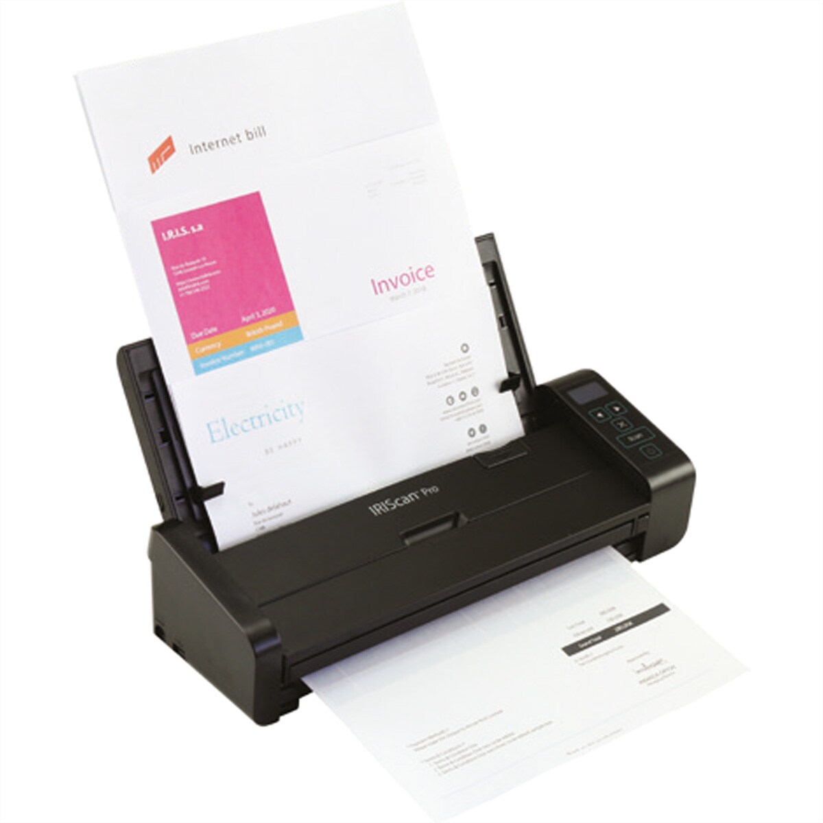 I.R.I.S. IRISCan Pro 5 23PPM ADF20Pages Dokumentenscanner, Mobiler Scanner mit Mehrfacheinzug Image