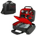 USA Gear Audio DJ Mixer Carrying Case Bag - Fits Behringer Xenyx 802 502 Q802USB & More (Red)
