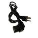 Treadmill Power Cord - Part Number 019370-A - Compatible with Vision Fitness TF40 (TM434) Treadmills