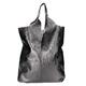 FELIPA Women's Handtasche Hobo Bag, Grau Metallic