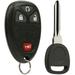 Key Fob Keyless Entry Remote with Ignition Key fits Chevy HHR 2006 2007 2008 2009 2010 2011 (15114374)