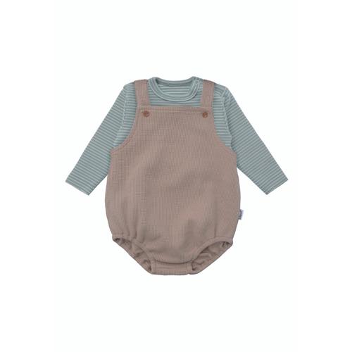 Strampler LILIPUT Gr. 62/68, EURO-Größen, bunt (mehrfarbig) Baby Overalls bestehend aus Latzshorts und Langarmshirt