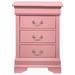 Alcott Hill® Bobot Nightstand Wood in Pink | 29 H x 21 W x 16 D in | Wayfair AA2F4BB5ABCE469783BC03AC1741B5AD