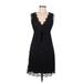 Anna Sui Casual Dress: Black Dresses - Women's Size 2