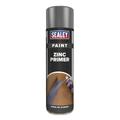 Sealey SCS034S Grey Zinc Primer Paint 500ml