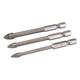 Silverline Hex Drive Tile & Glass Drill Bit 3pce Set 5, 6 & 8mm 224760