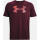 UNDER ARMOUR Herren Shirt UA BIG LOGO FILL SS, Größe S in Weiß