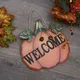 Panneau de porte pratique pour Halloween cadeaux panneau mural en bois décoration d'halloween