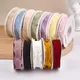 10yards Chiffon Ribbon Cotton Texture Fishtail Lotus Leaf Edge Gift Wrapping Party Baking Bouquet