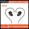 Hidizs MS3 2BA+1DD Hybrid 3 Drivers HiFi In-Ear Monitors Headphones New 2023 Hot selling S12 Zero
