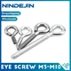 Nindejin 1-20 stücke Schaf augen schraube Augen schraube m3 m4 m5 m6 m8 m10 Edelstahl Ring haken