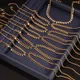 316l Edelstahl Halskette für Frauen Zirkon runden Kreis Anhänger Halsketten Perlenkette Choker