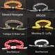 Anime ONE PIECE Cosplay Affe D. Luffy Armband Hand-woven Anime Armband Paar Zubehör Urlaub Geschenke