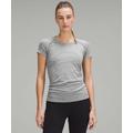 Swiftly Tech Short-sleeve Shirt 2.0 - Gray - lululemon athletica Tops