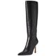 The Drop Women's Stiefel Gemini mit hohem Absatz, Schwarz, 40