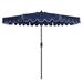 9 ft Flap Market Patio Umbrella with Tilt, Aluminum Pole