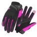 Plus size red purple sports gloves touch screen non-slip wear-resistant full-finger sports gloves