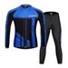Lixada Men s Cycling Clothing Set Autumn Winter Long Sleeve Windproof Cycling Jersey Coat Jacket with 3D Padded Pants Trousers
