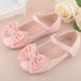 eczipvz Toddler Shoes Children Shoes Fashion Small Leather Shoes Baby Children Princess Shoes Lace Bow Children Sandals Tennis s for Kids (Pink 10 Toddler)