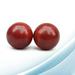 2pcs Rosewood Antistress Hand Massage Wood Ball Massager Roller Acupressure Lower Bloodpressure Promote Blood Circulation (5cm)