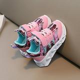 Akiihool Sneakers for Girls Boys Girls Tennis Shoes Kids Lightweight Little Kid Boys and Girls Classic Cotton (Pink 11.5)